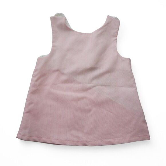 Vintage Garden Snail Two Piece Sleeveless Dress and Bloomer Set Toddler 4 - Picture 3 of 9